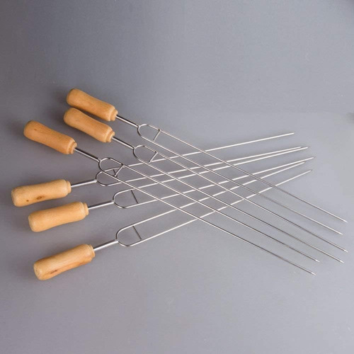 Imeea Pinchos Dobles Bbq Barbecue Pinchos Shish Kebab Mango