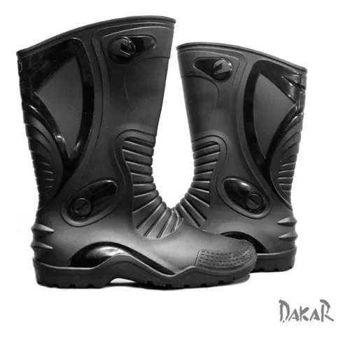 Botas Moto Dakar Caucho 100% Impermeables – ZRiders