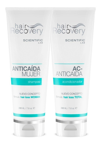 Imagen 1 de 1 de Shampoo Y Acondicionador Anticaída Mujer De Hair Recovery