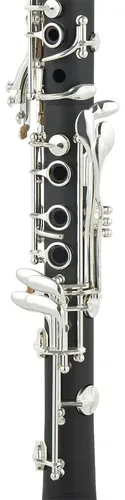 Clarinete Hard Hubber Bb E. Gomes G25 18 Chave Prata