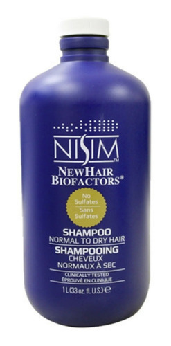 Nisim Shampoo Anti Caída Normal A Seco 1.0 Lt