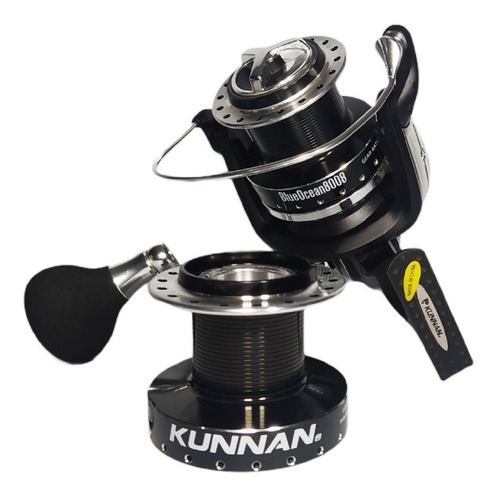 Reel Frontal Kunnan Blue Ocean 6008 Lance Costa Variada Mar