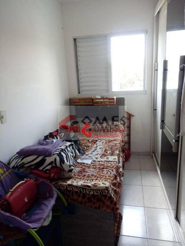 Apartamento Com 2 Dormitórios À Venda, 49 M² Por R$ 230.000,00 - Jardim Das Maravilhas - Santo André/sp - Ap3010