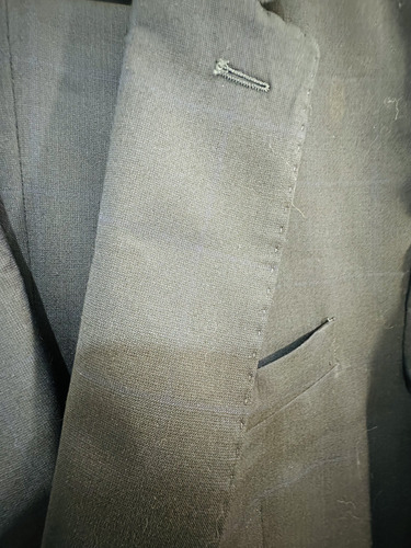 Traje 2 Piezas Massimo Dutti Azul Marino 44r (Usado)
