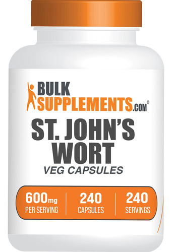 Bulksupplements Cápsulas Hierba De San Juan 240 Veganas