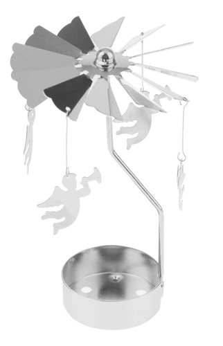 Imagen 10 de 11 de 4pack Decoración Navideña Vela Giratoria Tenedor De Luz