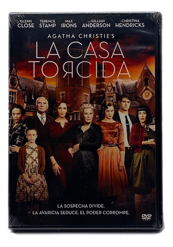 Dvd Película La Casa Torcida- Agatha Christie/ Nueva Sellada