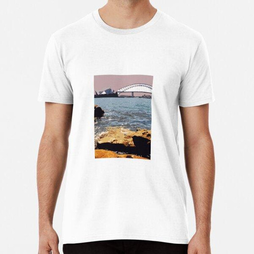 Remera Puente De Harbour En Sidney Algodon Premium