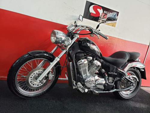 Honda Vt 600 C Shadow 600 2004 Preta Preto