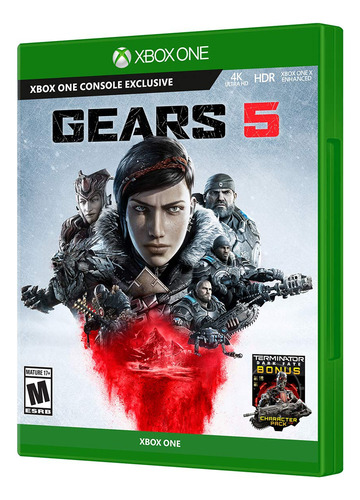 Videojuego Xbox One Gears 5 Standard Edition Esrb Mature