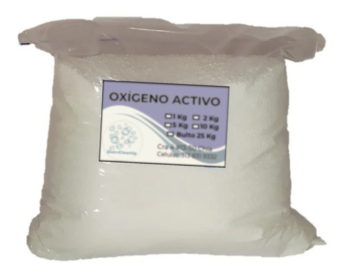 Oxigeno Activo 5kg - Kg a $13560