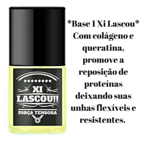 Kit Sos Unhas Top Beauty Com 4 Bases E 1 Cerinha