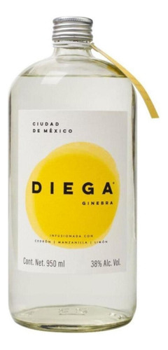 Pack De 12 Ginebra Diega 950 Ml