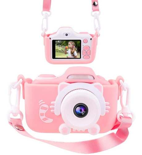 Cámara Para Niños Para Regalos De Niñas 16.0mp Hd Pa...