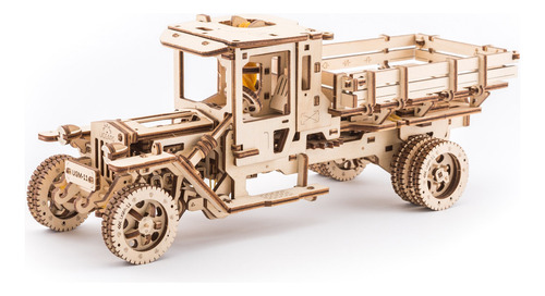 Modelo De Camión De Madera Ugears 3d Auto Propulsado Ugm 11