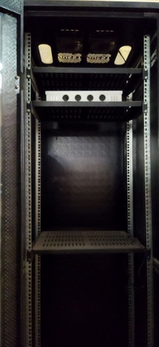 Imagen 3 de 6 de Rack Gabinete D Piso 42u Con Extractor Ruedas Llave