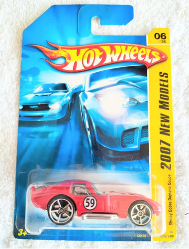 Shelby Cobra, Hot Wheels, Mattel, Malaysia, 2006, A363