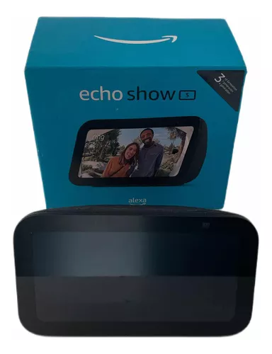 Echo Show 5 3era Generacion Charcoal 2023 Color Negro