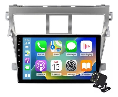 Coche Estéreo Android Para Toyota Yaris 2008-2013 Carplay Bt