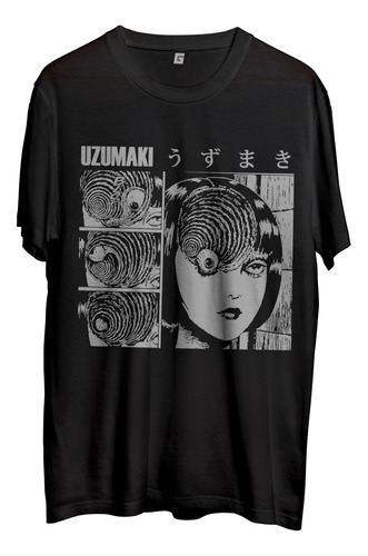 Remera Uzumaki Estilo Junji Ito Anime Manga  Grafizona® 