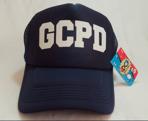 Imagen 2 de 3 de Gorra Trucker Policia De Gotham Gcpd Batman Dos Caras
