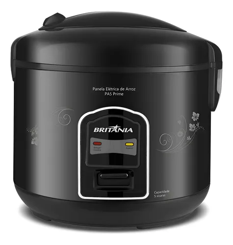 Panela De Arroz Britânia Pa5 Prime Preta