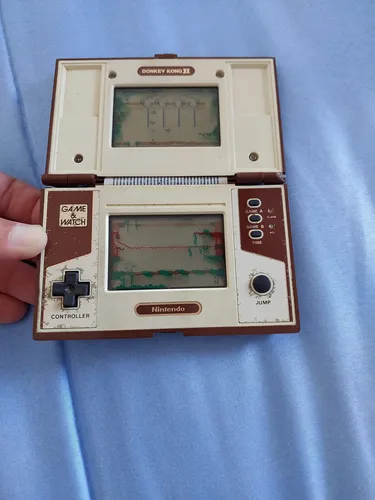 その他 Nintendo Game & Watch DONKEY KONG II Vídeo Game Antigo Portátil Game & Watch Donkey Kong Ii Nintendo