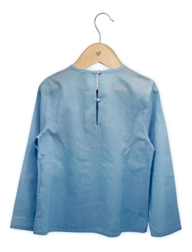 Imagen 6 de 10 de Blusa Algodón Bordada Bondad Kindness Ropa Niñas Witty Girls