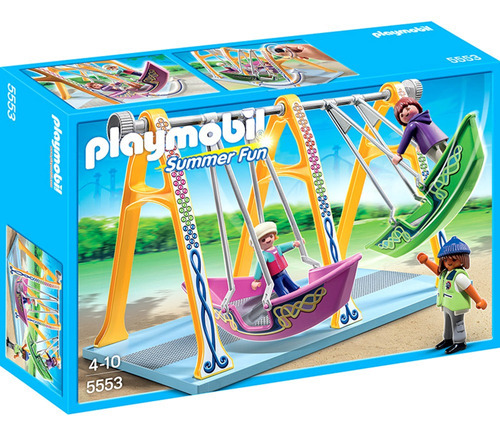 Brinquedo Playmobil 30 Pecas Balanco Diversao Do Verao 5553