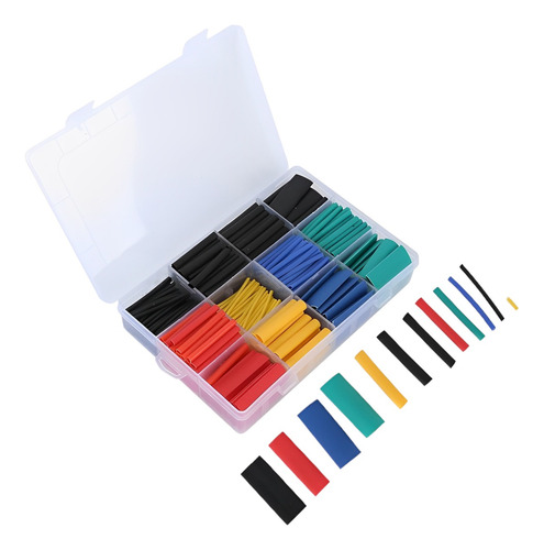 Set De Tubos Termorrectractil De Colores
