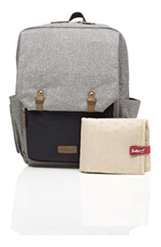 Babymel  George Mochila De Pañales Bolsa, Talla Unica, Gris