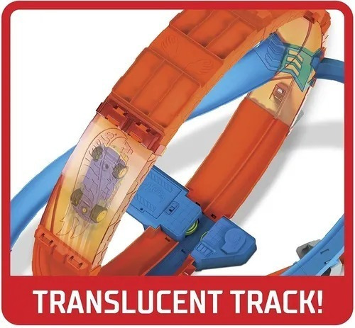 Imagen 6 de 8 de Pista Hot Wheels De Juguete Desafio De Vueltas