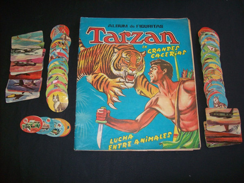 Figuritas Del Album Tarzan 1968, 5 A Eleccion - Descuentos