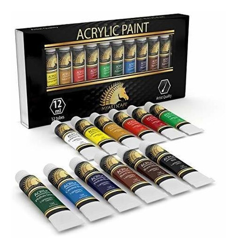 Pintura Acrilica Myartscape Para Pintar Lienzos Arcilla Tela