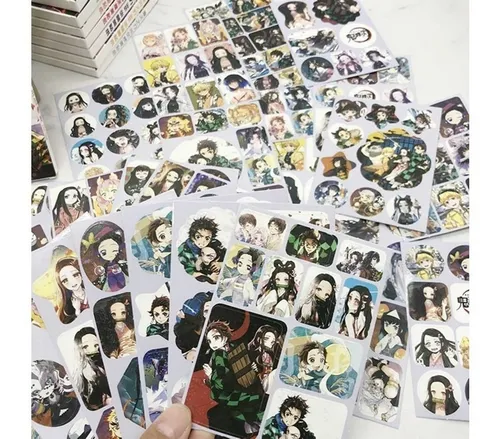 Stickers Demon Slayer Kimetsu No Yaiba Más De 300 Azar