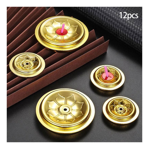 Para 12x Lámpara De Aceite Mechas Flotantes Soporte De