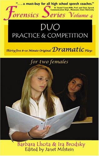 Forensics Duo Series Volume 4 Duo Practice And Competition T