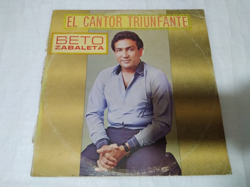 Beto Zabaleta El Cantor Triunfante Lp X 2 Costeño 1990
