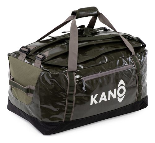 Bolso Mochila Impermeable Verde Kano Outdoor 60l Plegable