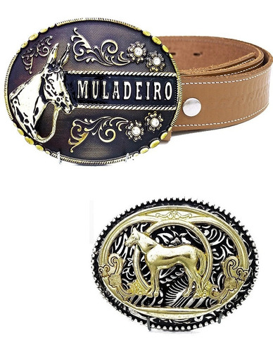 Fivelas Country Cowboy Muladeiro Luxo Cavalo Cinto Em Couro 