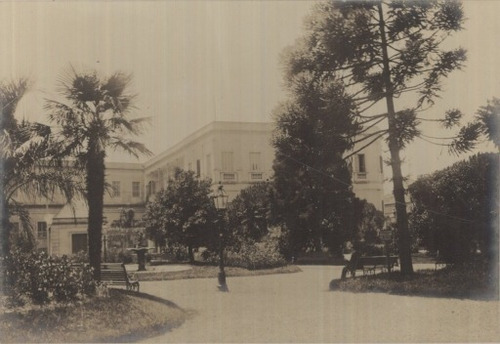 Plaza En La Unión En 1910 Montevideo Antiguo- Lámina 45x30cm