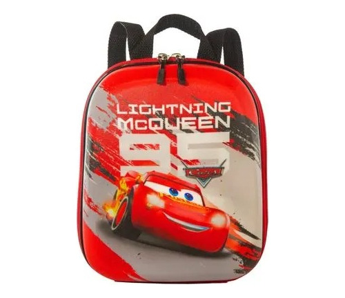 Mochila Escolar Mcqueen Carro Maxtoy 3d Infantil Costa