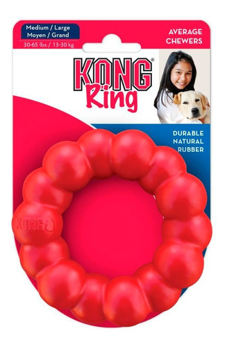 Kong Ring Para Tu Mascota Talla M/l Mordible