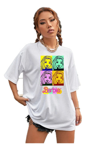 Playera Barbie Sublimada Dama Diseño Aesthetic