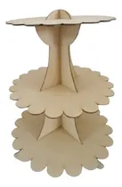 Comprar Base Cupcakes Nube Redonda 3 Pisos Muffins  Panques Mdf
