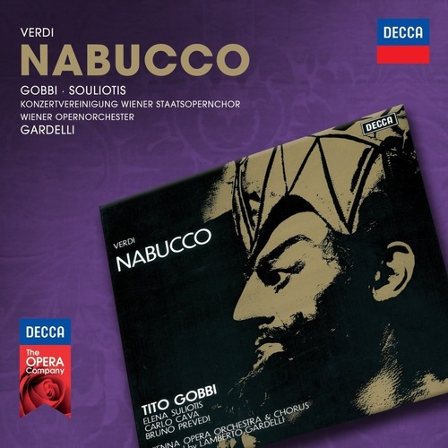Verdi: Nabucco - Gardelli - Gobbi & Souliotis - 2 Cds