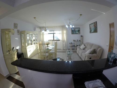 Apartamento Com 3 Dormitórios À Venda, 103 M² Por R$ 640.000,00 - Canto Do Forte - Praia Grande/sp - Ap2085