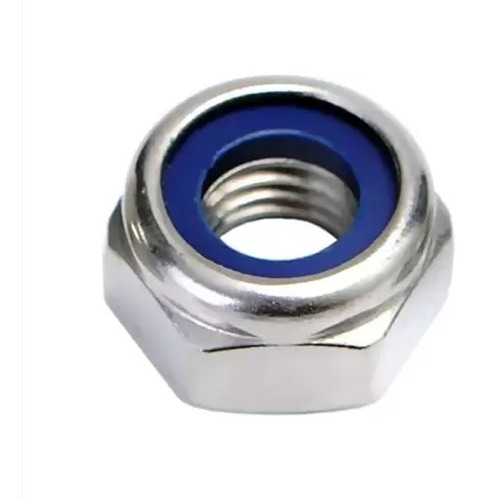 Nut Autoblocante Stainless T304 M8 25 Pzs * Paso 1.25