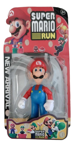 Muñeco Luigi Super Mario Run Blister Armonyshop