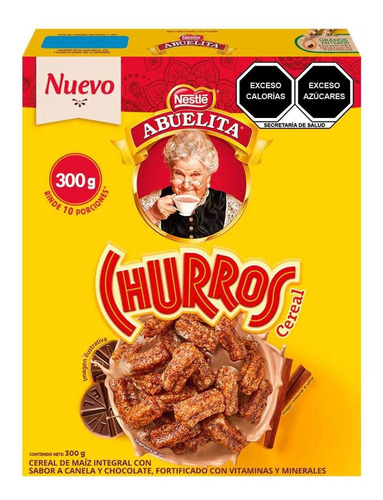 Cereal Nestlé Abuelita Churros 300g